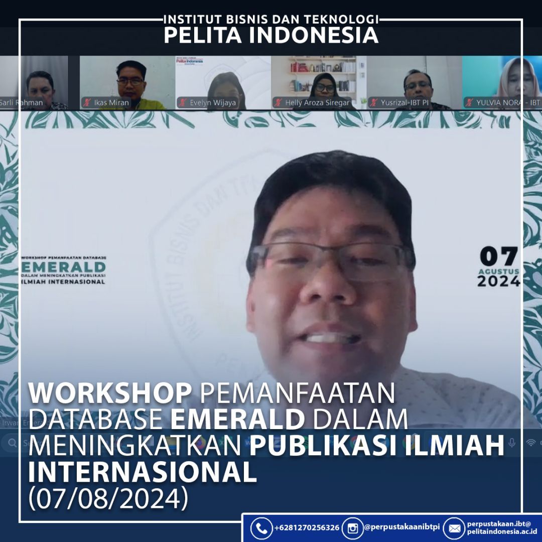 Workshop Pemanfaatan Database Emerald Dalam Meningkatkan Publikasi Ilmiah Internasional