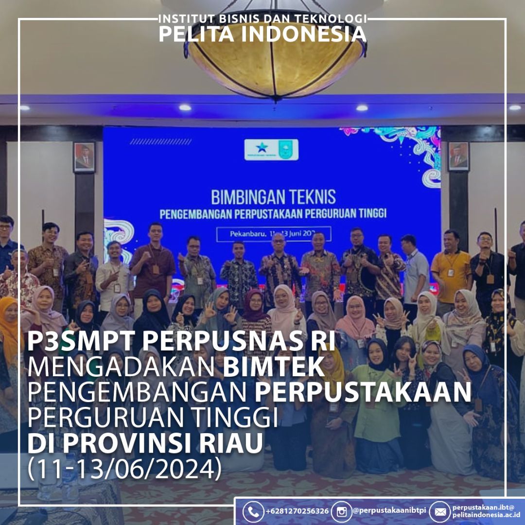 Bimbingan Teknis Pengembangan Perpustakaan Perguruan Tinggi Provinsi Riau